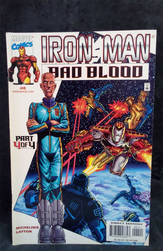 Iron Man: Bad Blood #4 2000 Marvel Comics Comic Book
