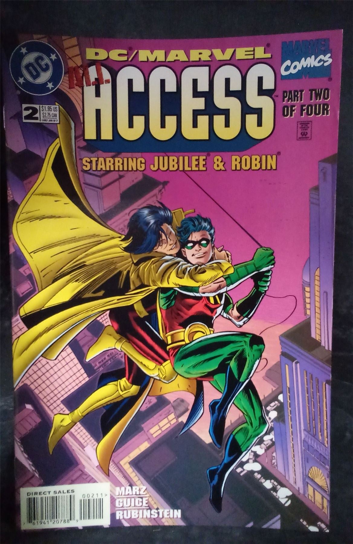 DC/Marvel Comics: All Access #2 1997 DC Comics Comic Book
