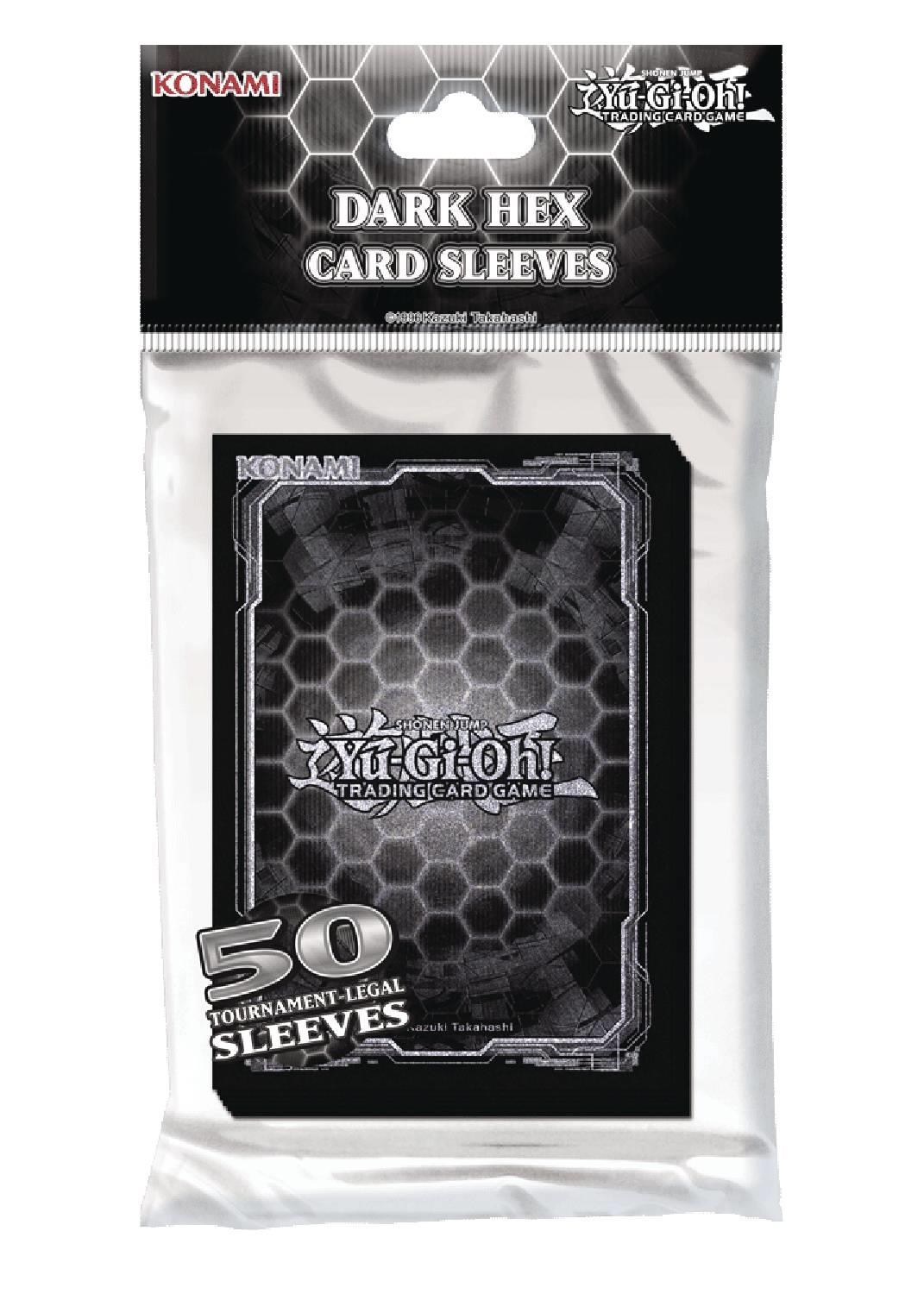 Yu Gi Oh Tcg Dark Hex Card Sleeves Pack (50ct)