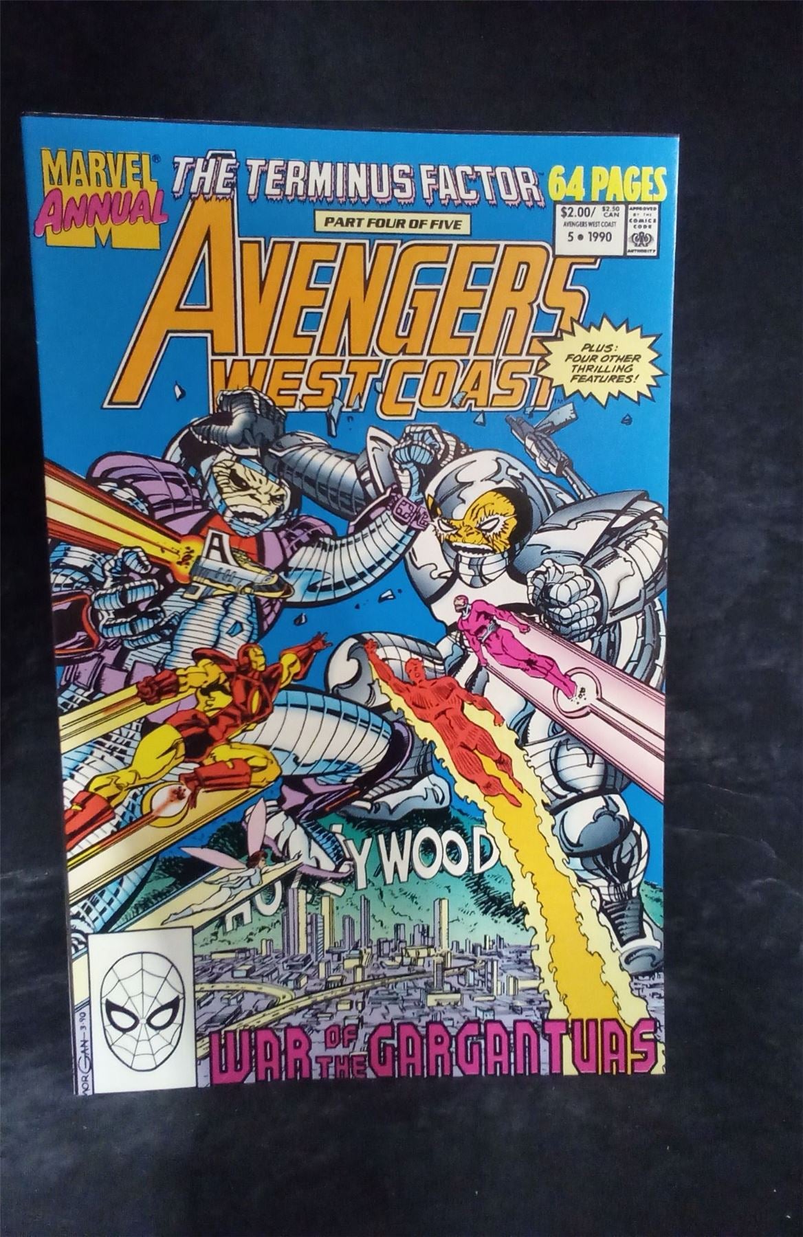 Avengers West Coast Annual #5 1990 Marvel Comics Comic Book