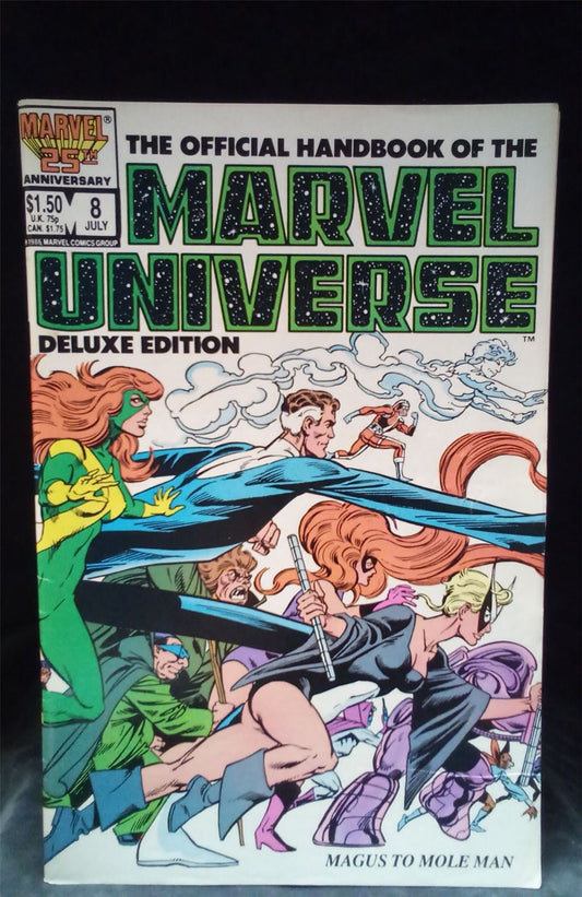 The Official Handbook of the Marvel Comics Universe #8 1986 Marvel Comics Comic Book
