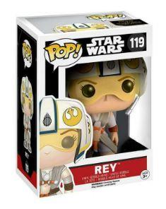 Funko POP! Star Wars Rey Vinyl Bobble Head (X-Wing Helmet)