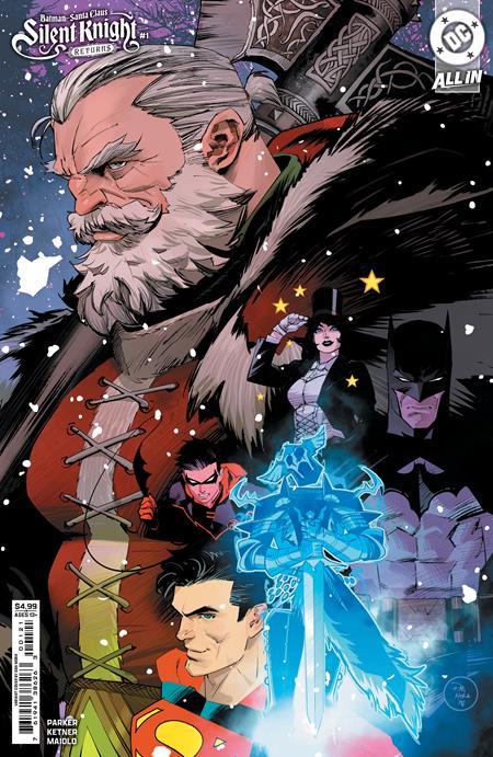 Batman Santa Claus Silent Knight Returns #1 (of 5) Cvr B Dan Mora Card Stock Var DC Comics Comic Book