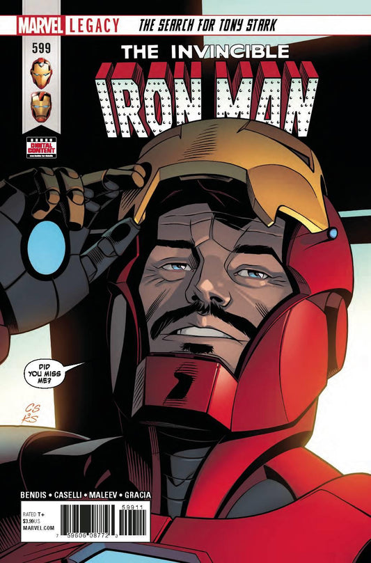 Invincible Iron Man #599 Leg (Leg) Marvel Comics Comic Book