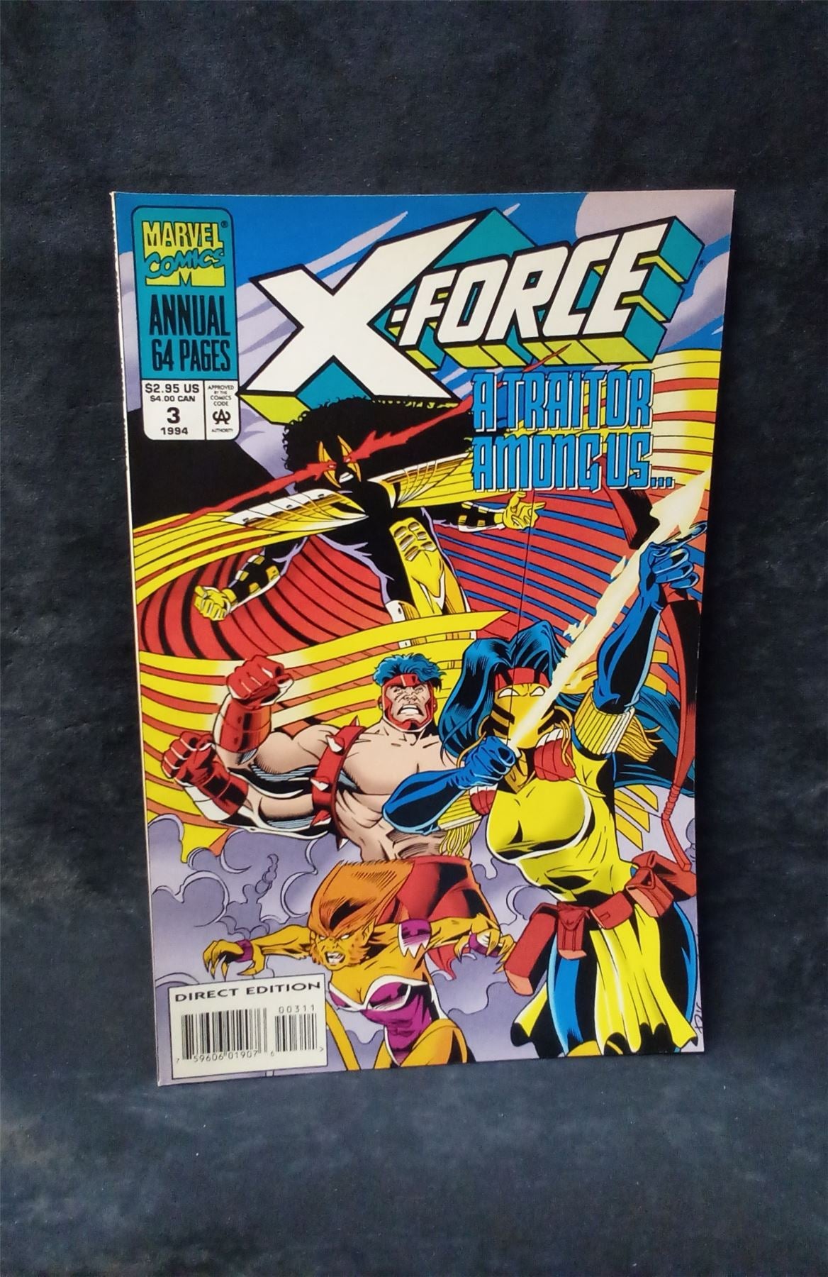 X-Force Annual #3 Direct Edition 1994 marvel Comic Book