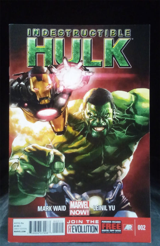 Indestructible Hulk #2 2013 Marvel Comics Comic Book