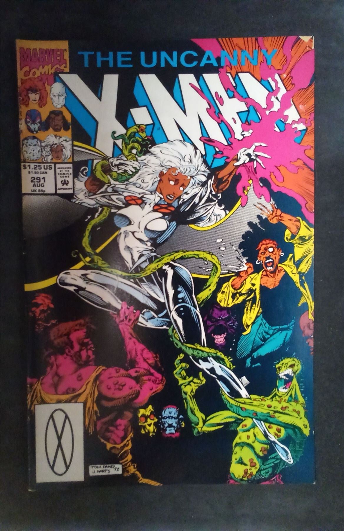 The Uncanny X-Men #291 1992 marvel Comic Book