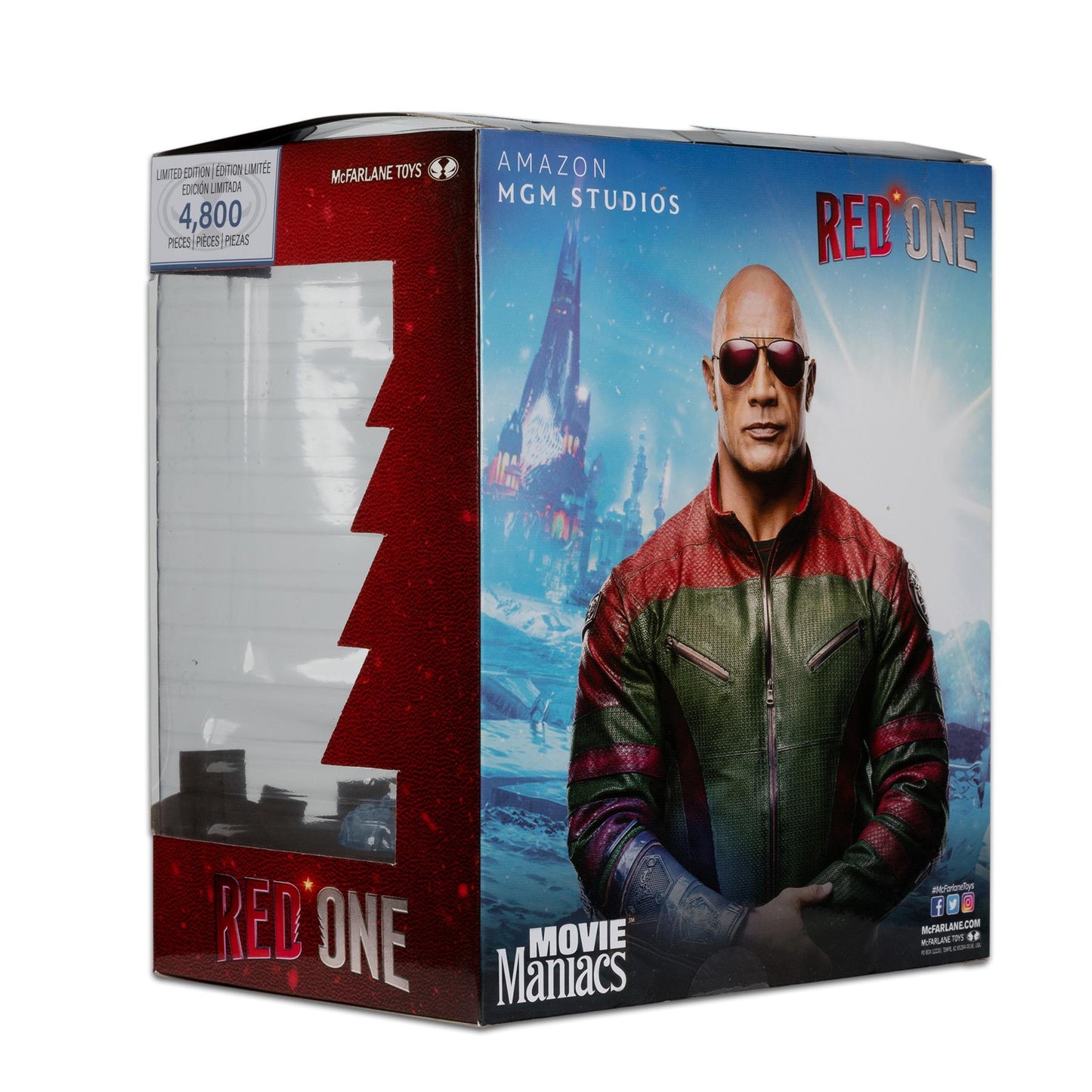 Movie Maniacs Red One Callum Drift Figure by McFarlane Toys