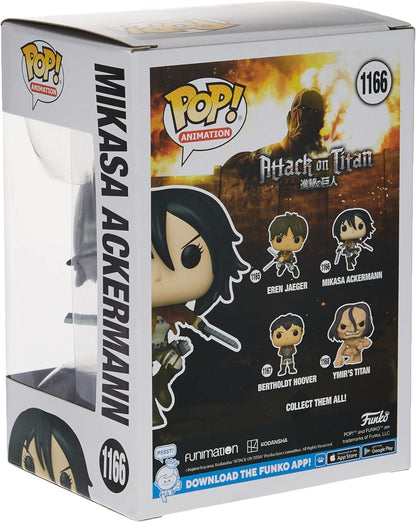 Funko POP Animation: Attack On Titans - Mikasa Ackerman, Multicolor, 57981