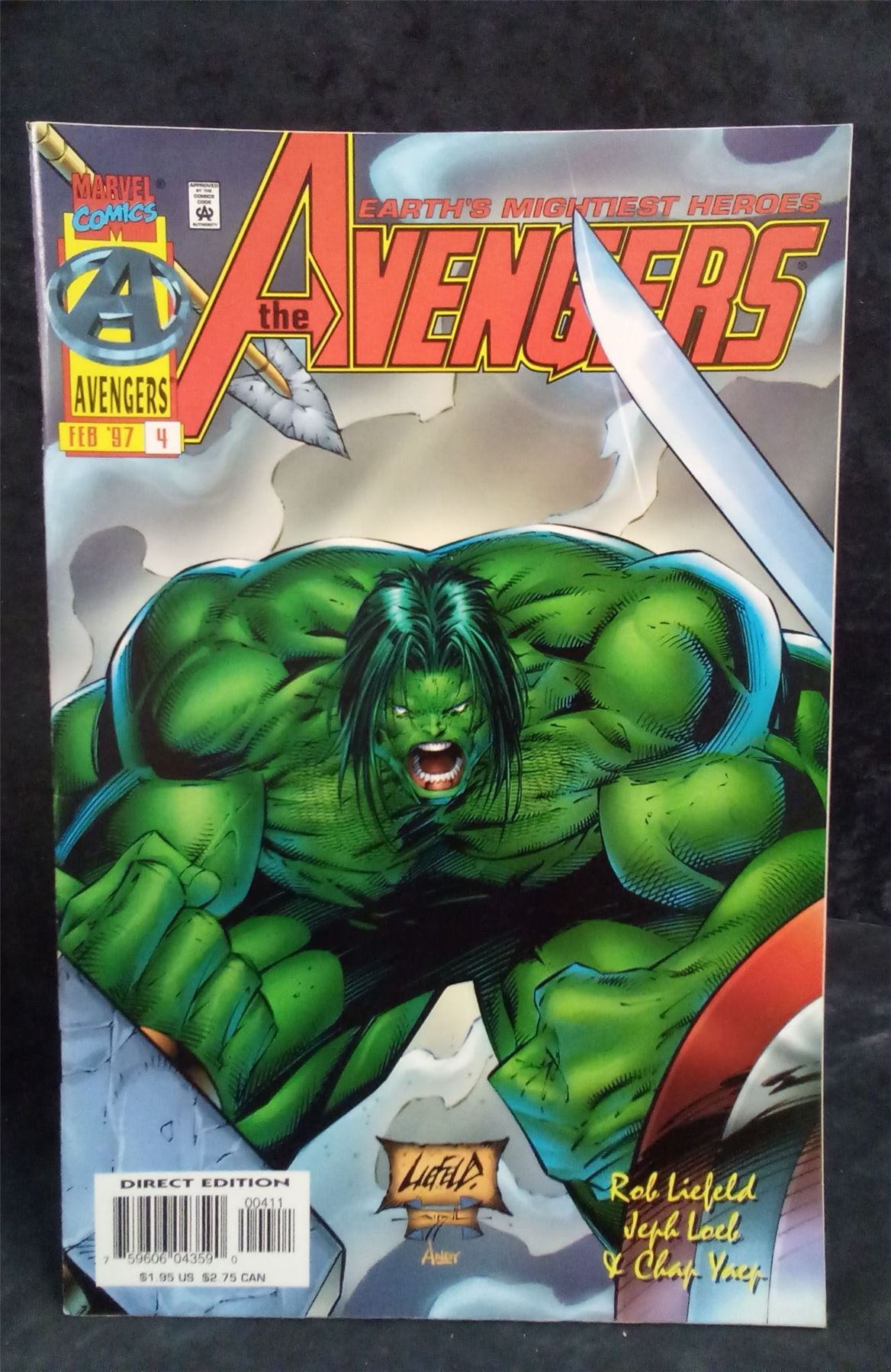 Avengers #4 1997 Marvel Comics Comic Book