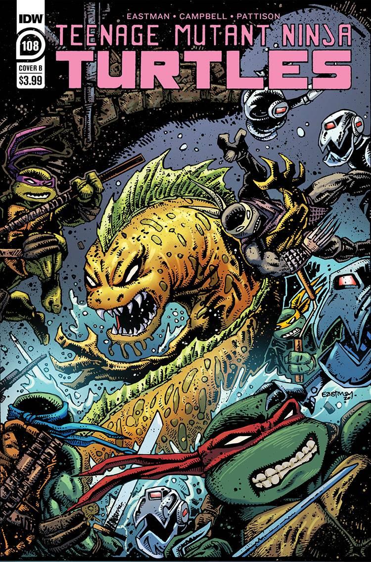 Tmnt Ongoing #108 (Cvr B Eastman) Idw Publishing Comic Book 2020