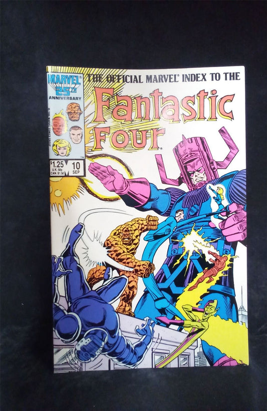 The Official Marvel Comics Index to the Fantastic Four #10 1986 Marvel Comics Comic Book