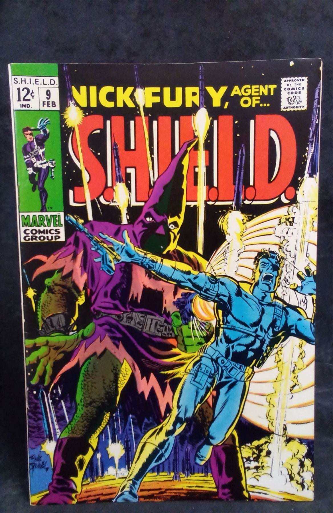 Nick Fury, Agent of SHIELD #9 1969 Marvel Comics Comic Book
