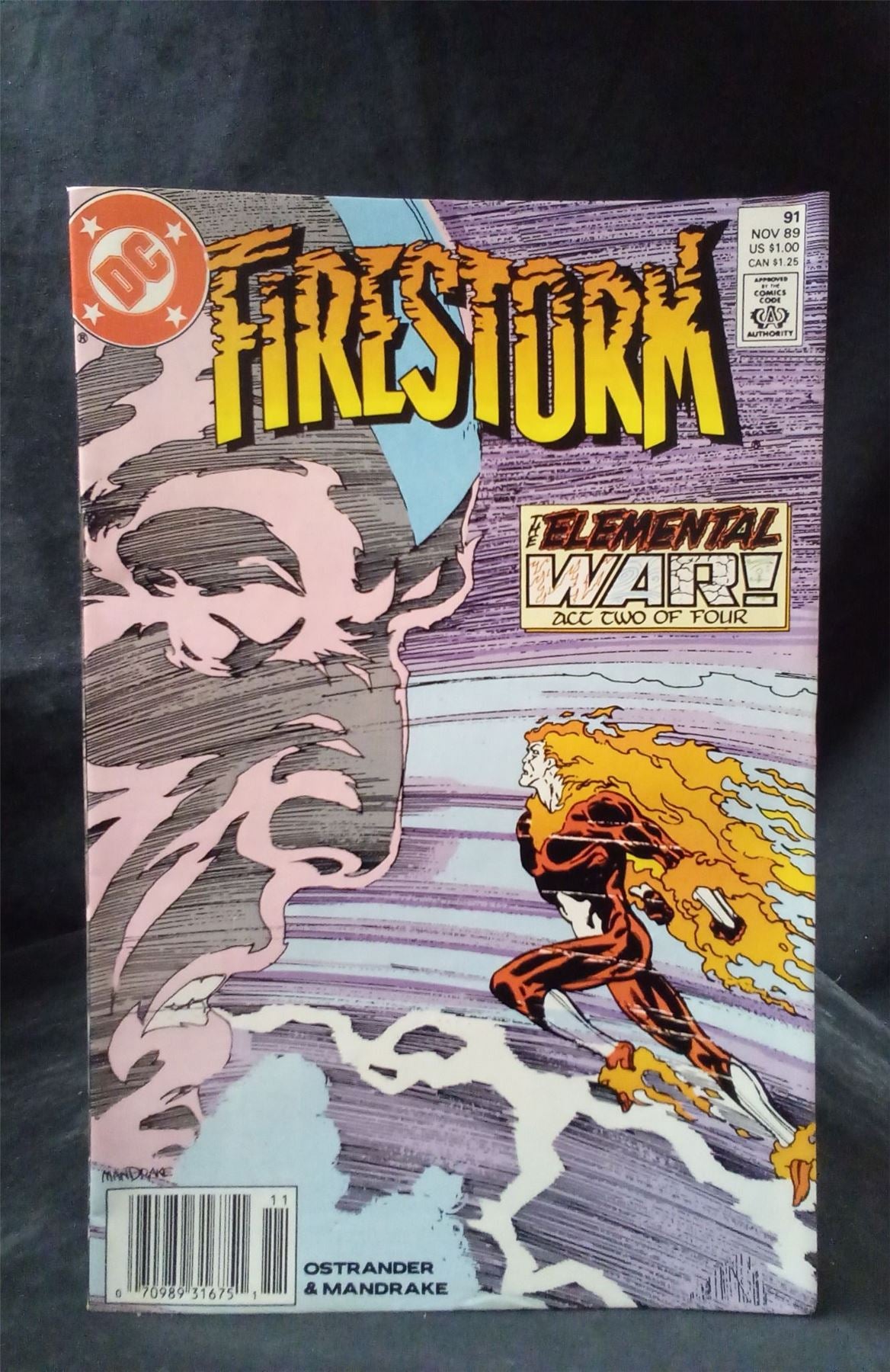Firestorm, the Nuclear Man #91 1989 DC Comics Comic Book