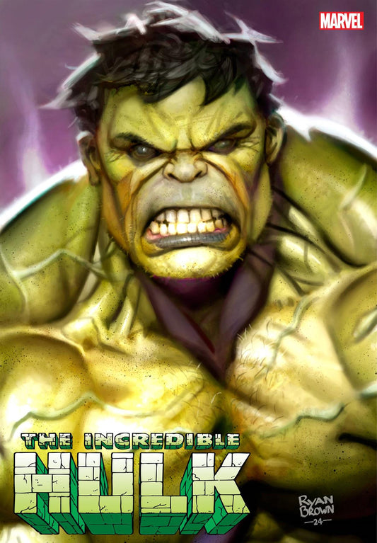 Incredible Hulk #18 Ryan Brown Var Ryan Brown Var Marvel Prh Comic Book 2024