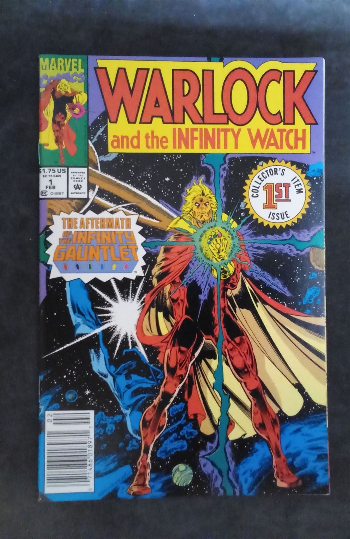 Warlock and the Infinity Watch #1 1992 marvel Comic Book