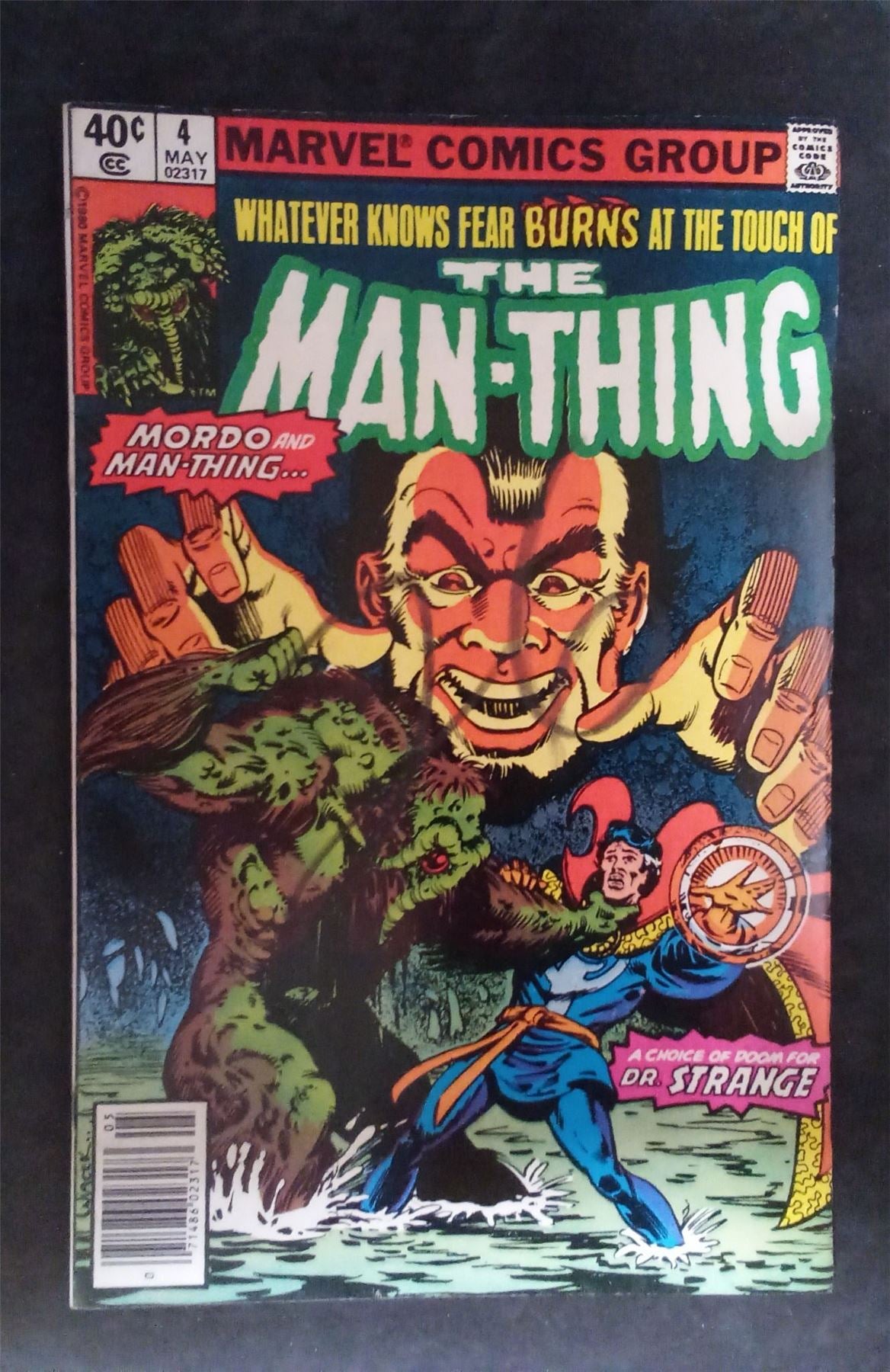 Man-Thing #4 1980 marvel Comic Book
