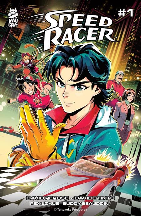 Speed Racer #1 Cvr A Alessio Zonno Mad Cave Studios Comic Book