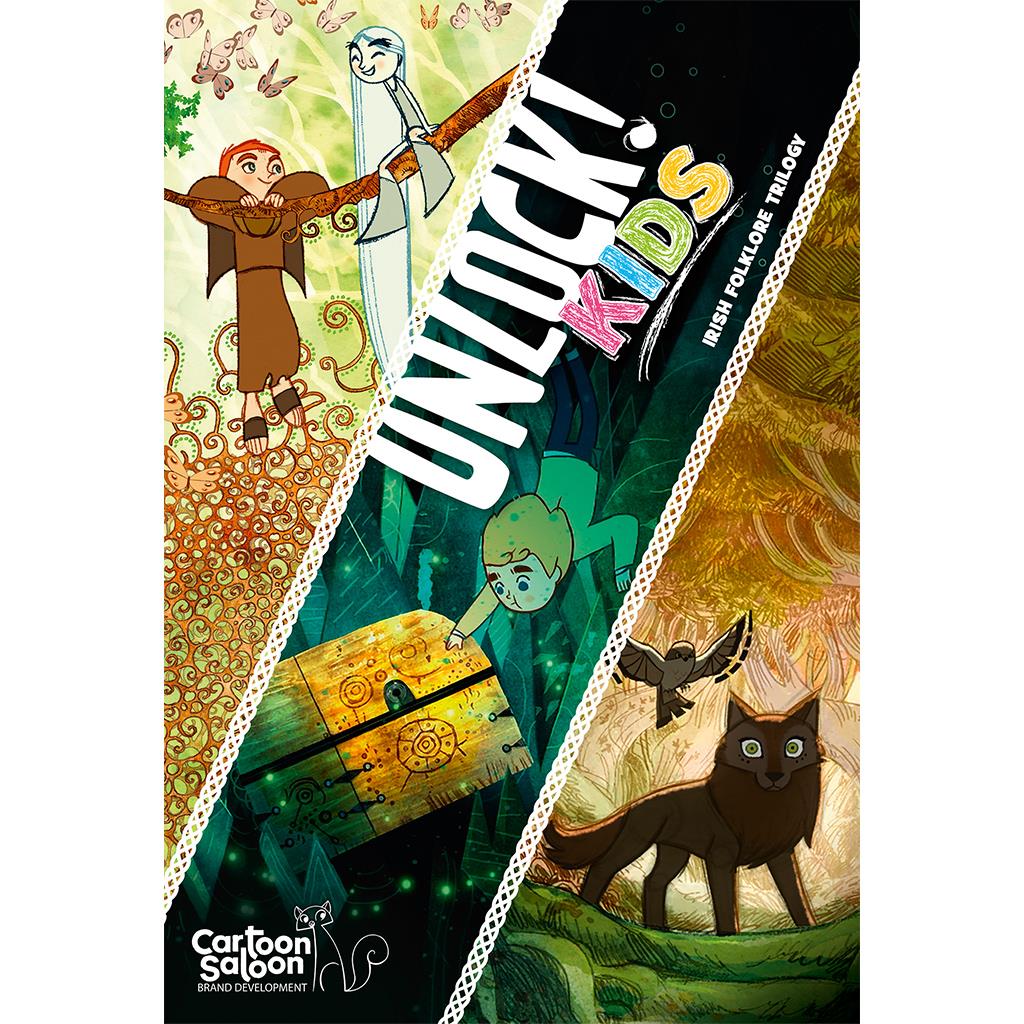 UNLOCK! Kids Irish Folklore by Space Cowboys Board Game