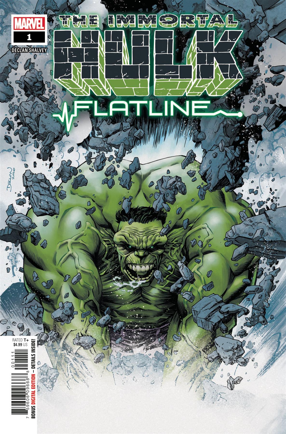 Immortal Hulk Flatline #1 Marvel Comics Comic Book