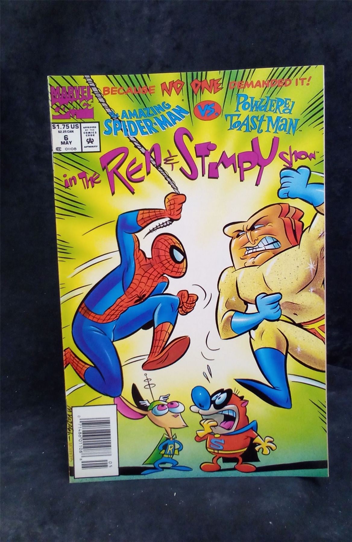 The Ren & Stimpy Show #6 1993 Marvel Comics Comic Book