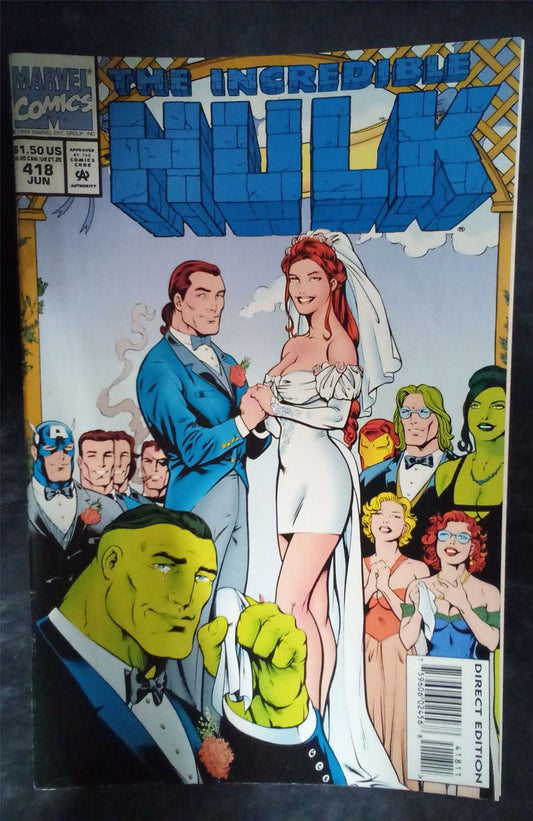 The Incredible Hulk #418 1994 Marvel Comics Comic Book