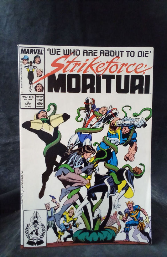 Strikeforce: Morituri #5 1987 Marvel Comics Comic Book