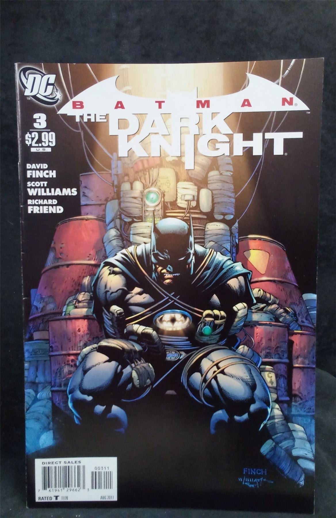 Batman: The Dark Knight #3 2011 DC Comics Comic Book