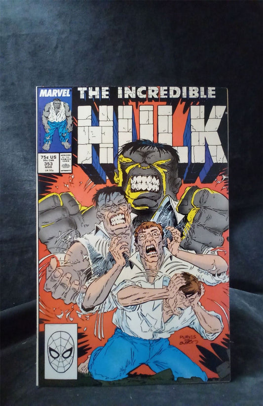 The Incredible Hulk #353 1989 Marvel Comics Comic Book