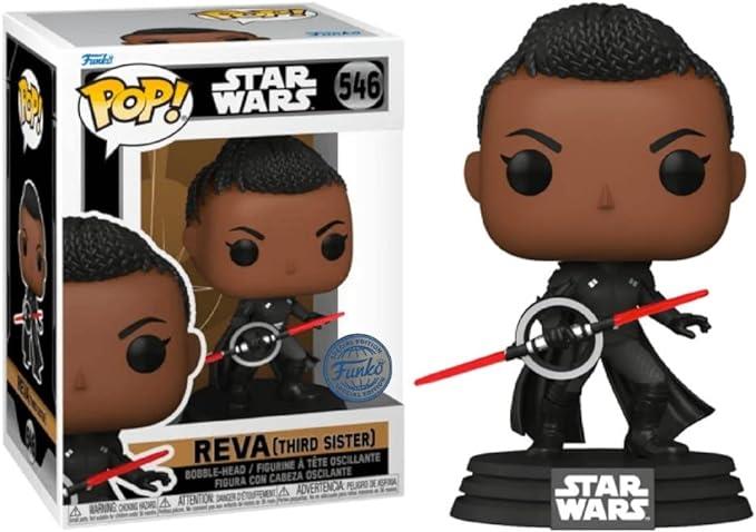 Funko POP Reva Third Sister Lightsaber Ignite Action Pose Exclusive