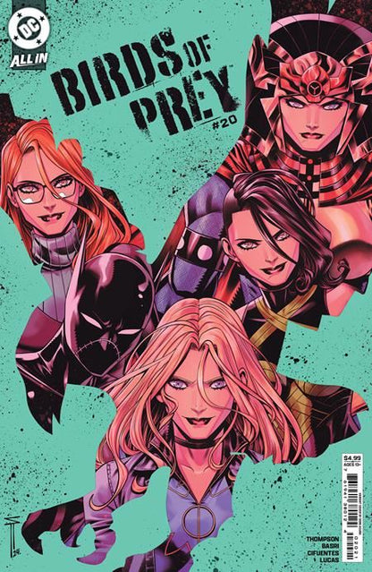 BIRDS OF PREY #20 CVR B SERG ACUNA CARD STOCK VAR  DC Comics Comic Book 2025