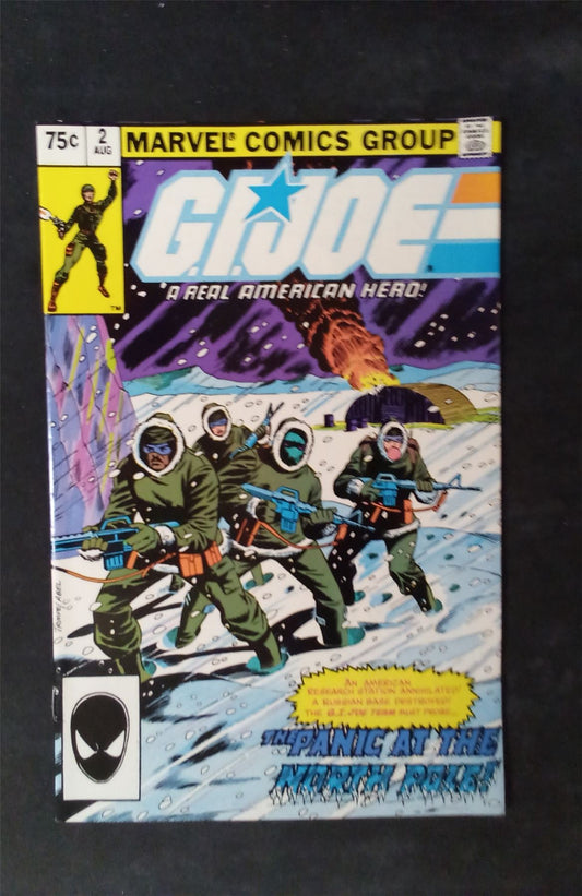 G.I. Joe: A Real American Hero #2 Second Printing Variant 1982 marvel Comic Book