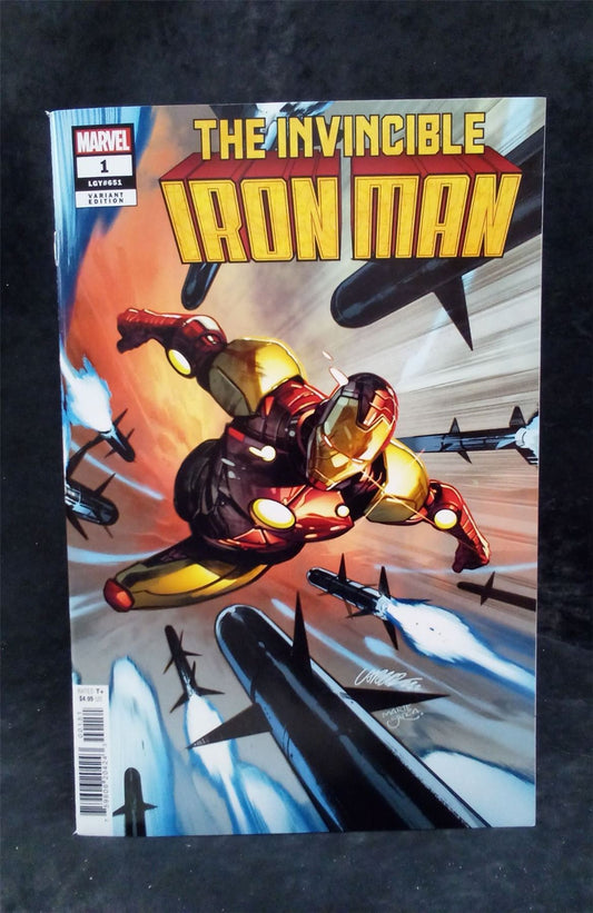 The Invincible Iron Man #1 Larraz Cover 2023 Marvel Comics Comic Book