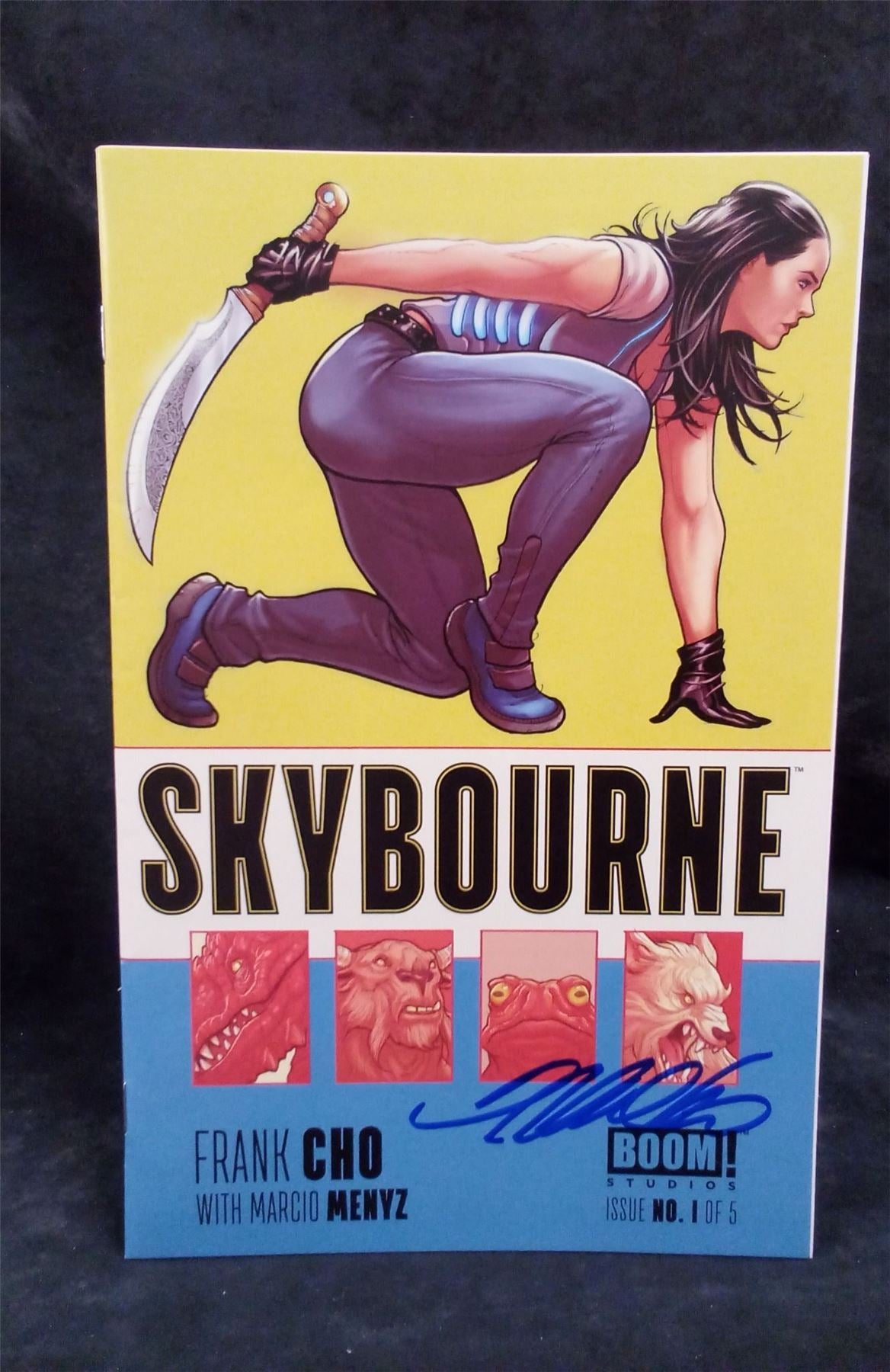 Skybourne #1 Baltimore Comic Con Cover 2016 Signed by Frank Cho boom studios Comic Book