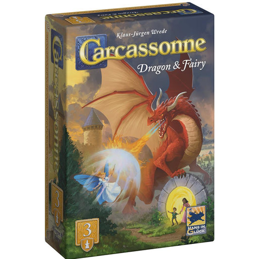 Carcassonne Exp3 (V3.1) : Dragon & Fairy Board Game by Z-Man Games