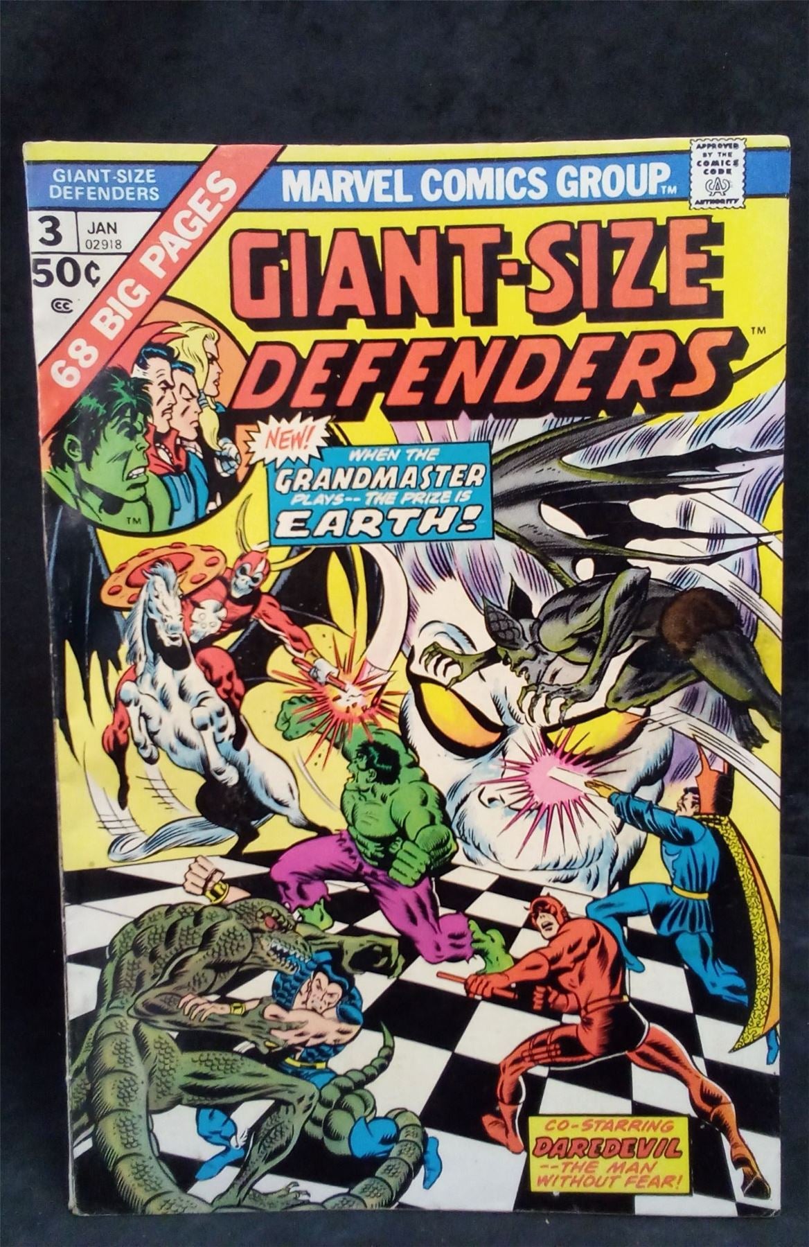 Giant-Size Defenders #3 1975 Marvel Comics Comic Book