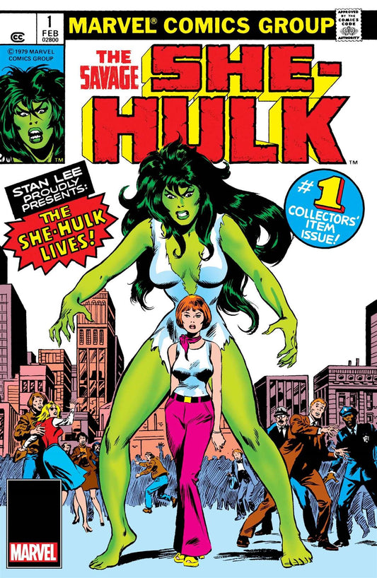 Savage She-hulk #1 Facsimile Edition () Marvel Prh Comic Book 2022
