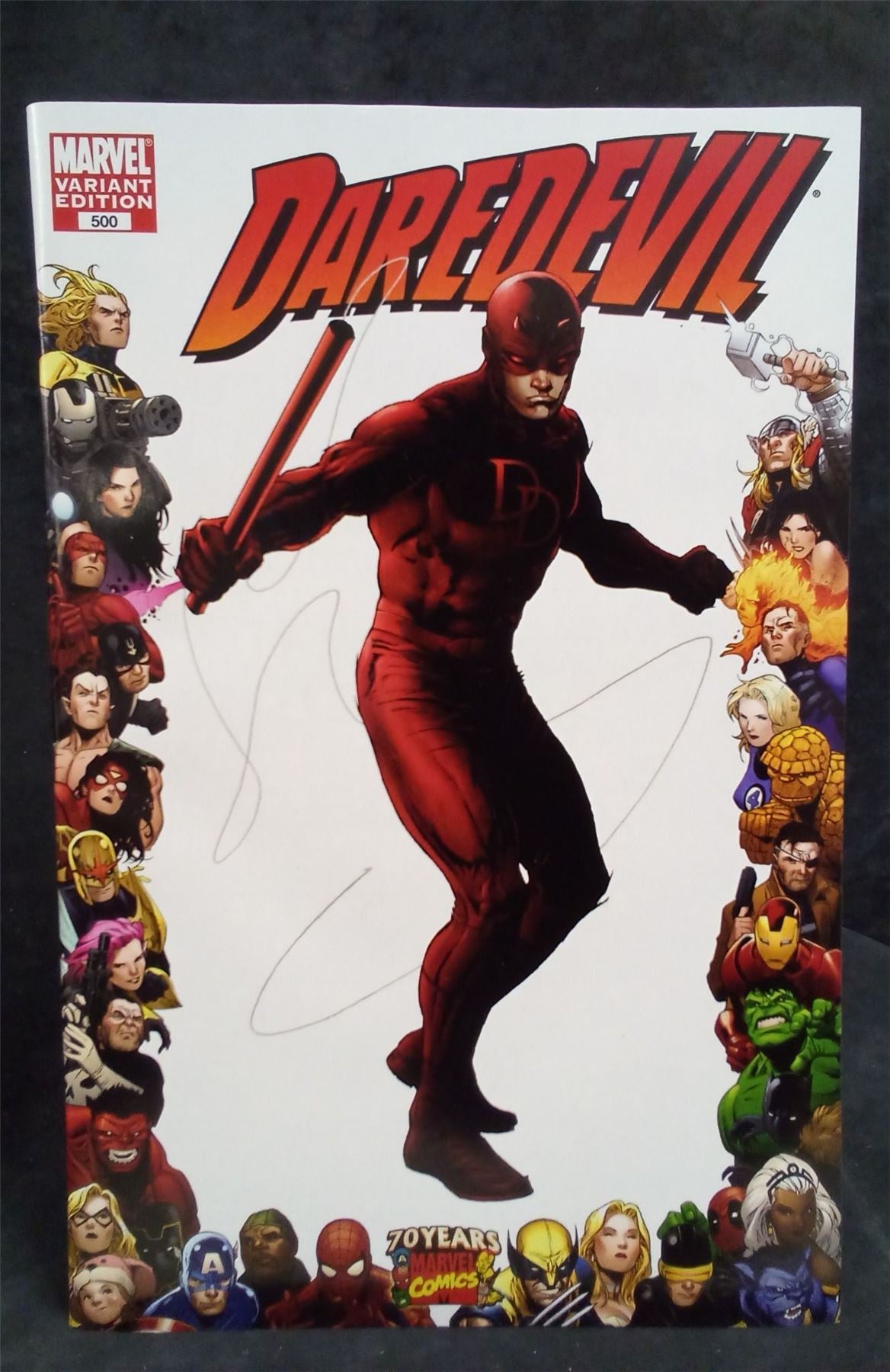 Daredevil #500 Marvel 70th Anniversary Border Variant 2009 Marvel Comics Comic Book