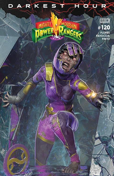 Mighty Morphin Power Rangers #120 Cvr B Dark Grid Barends (c Boom! Studios Comic Book