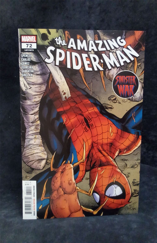 The Amazing Spider Man #72 2021 Marvel Comics Comic Book