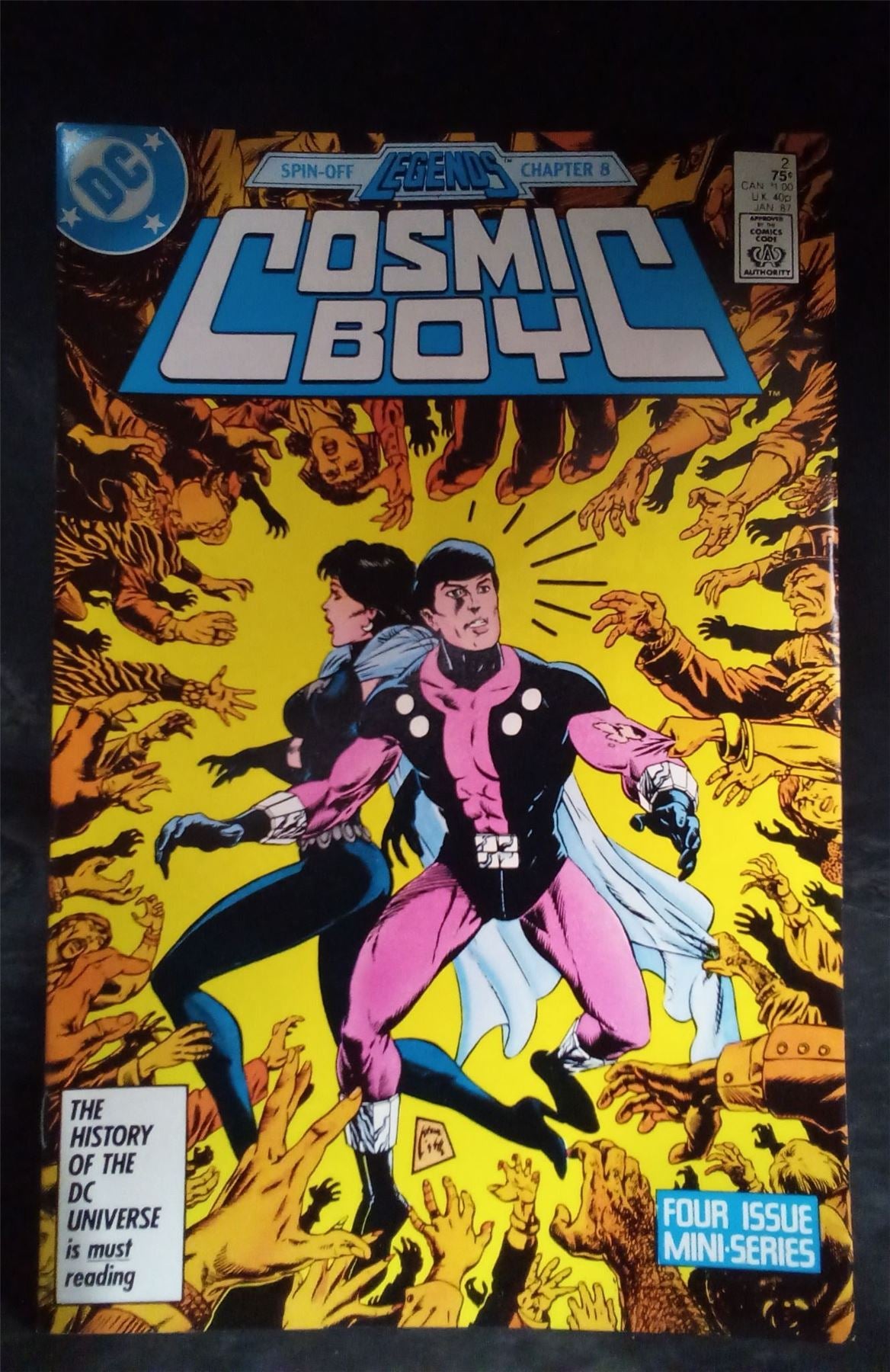 Cosmic Boy #2 1987 DC Comics Comic Book