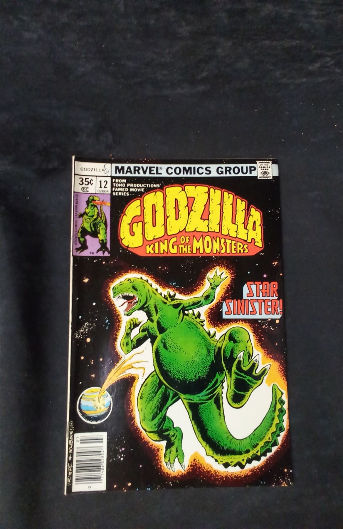 Godzilla #12 1978 marvel Comic Book