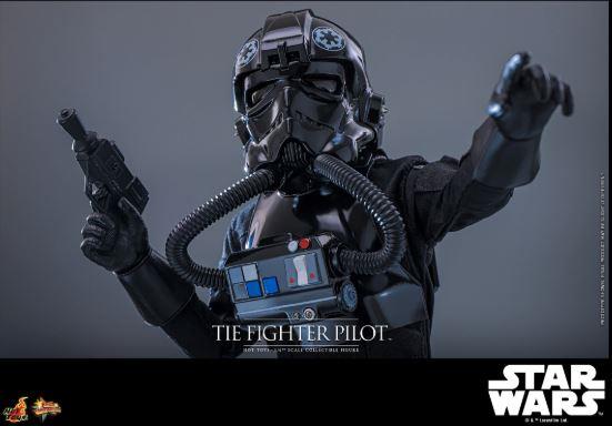 TIE Fighter Pilot Sixth Scale Figure - Episode IV A New Hope - Movie Masterpiece Series By Hot Toys