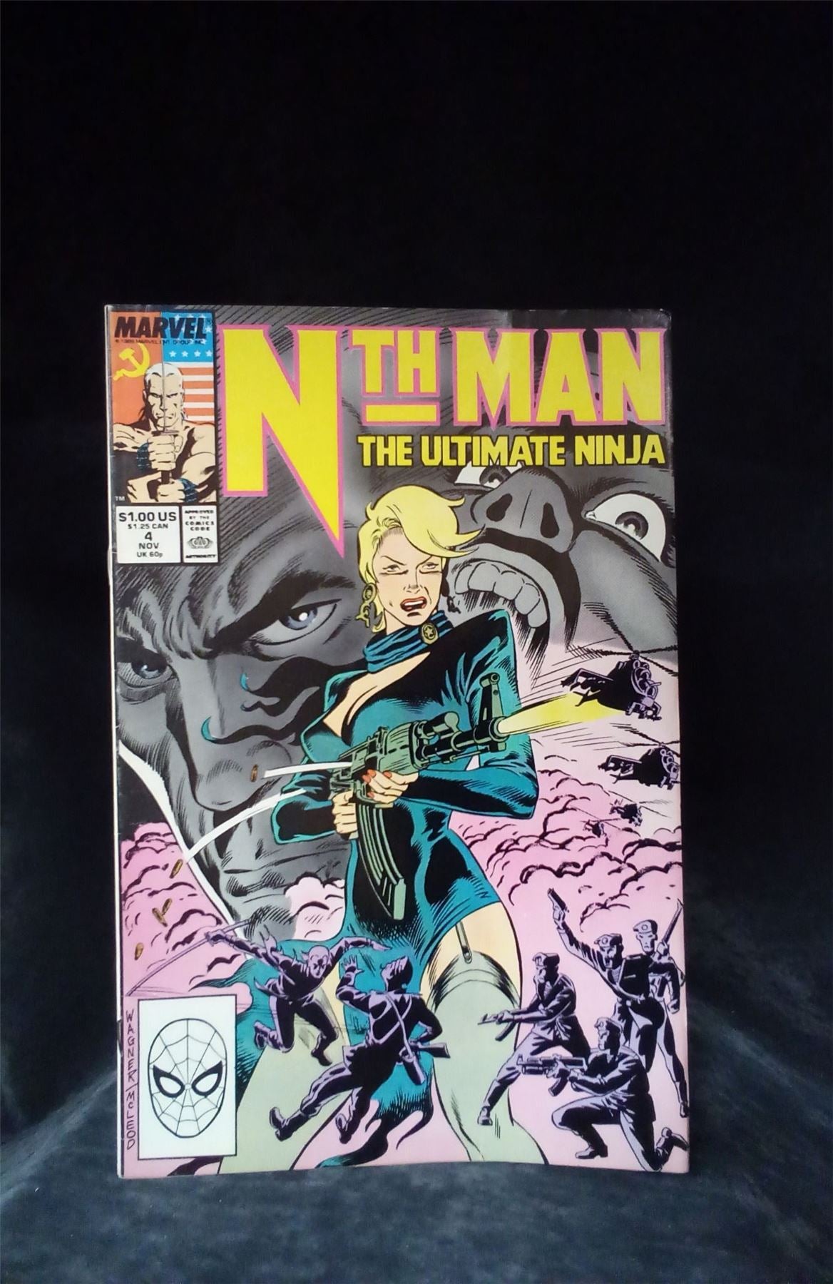 Nth Man the Ultimate Ninja #4 1989 Marvel Comics Comic Book