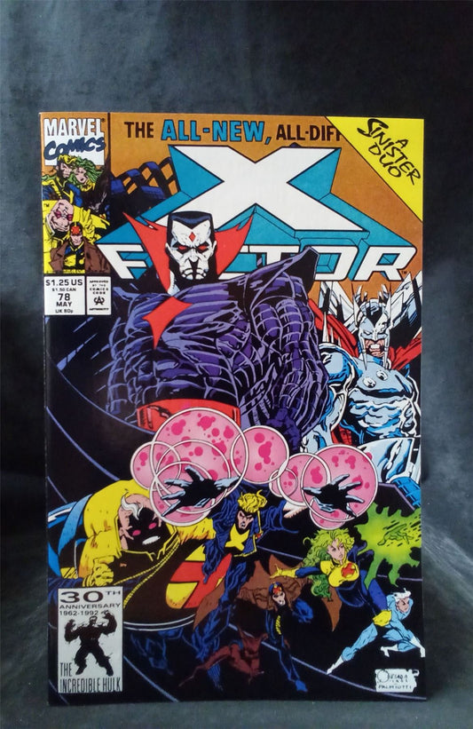 X-Factor #78 1992 Marvel Comics Comic Book