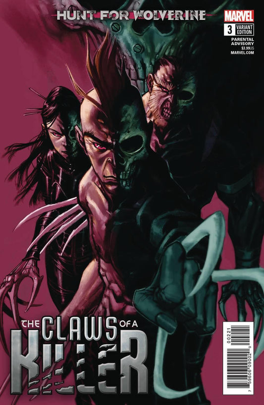 Hunt For Wolverine Claws Of Killer #3 (Guice Var) Marvel Comics Comic Book