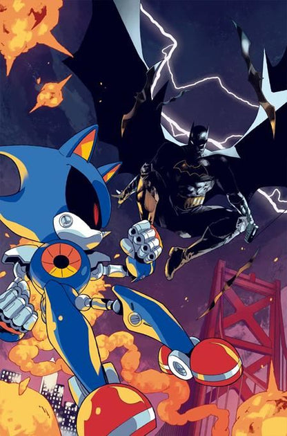 DC X SONIC THE HEDGEHOG #4 (OF 5) CVR A PABLO M COLLAR  DC Comics Comic Book 2025