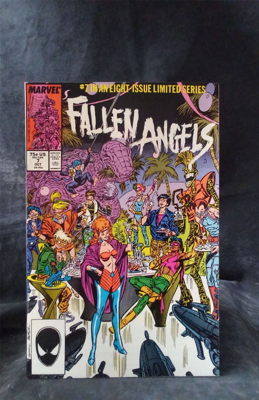 Fallen Angels #7 Direct Edition 1987 Marvel Comics Comic Book