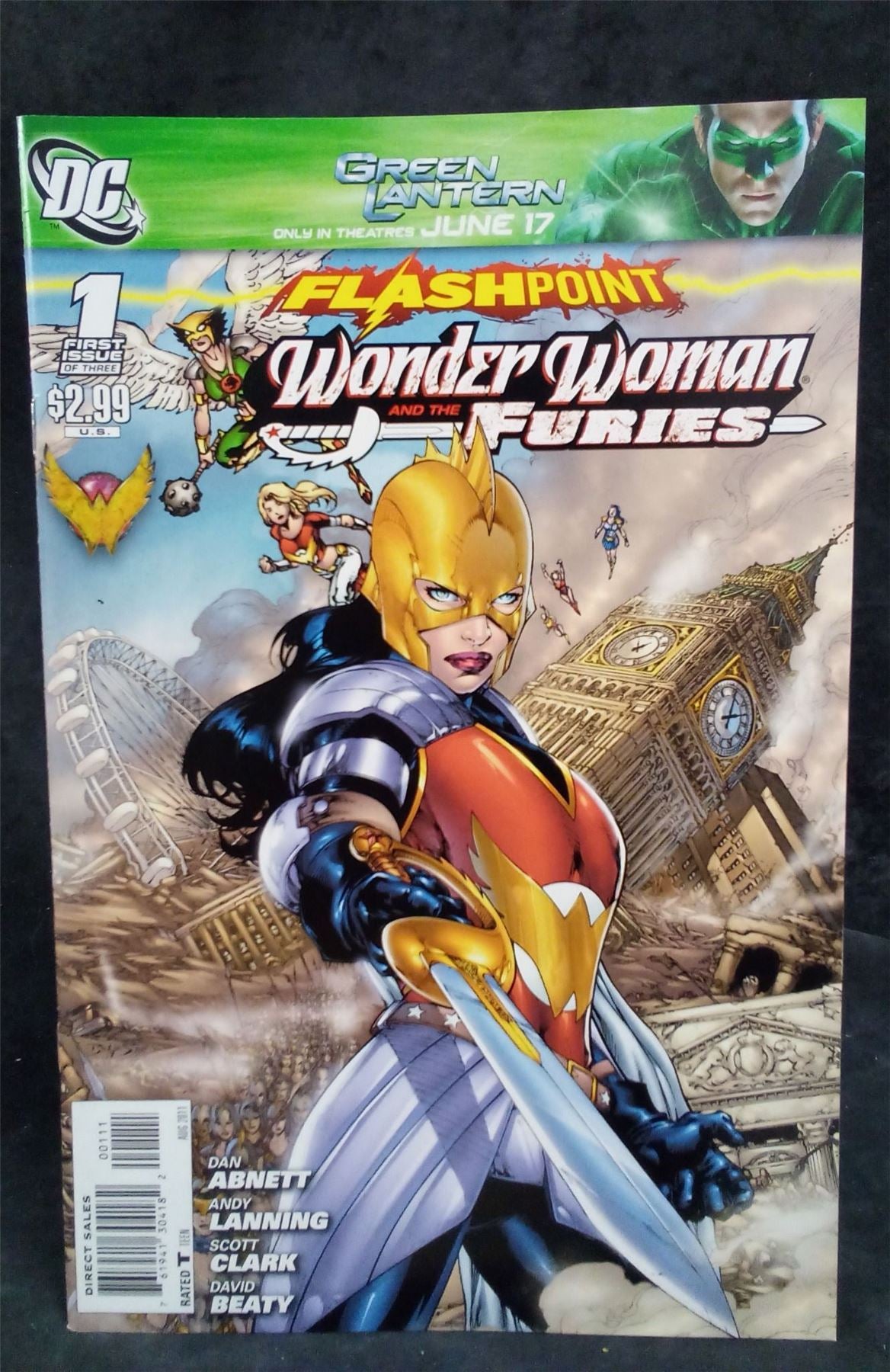 Flashpoint: Wonder Woman and the Furies #1 2011 DC Comics Comic Book