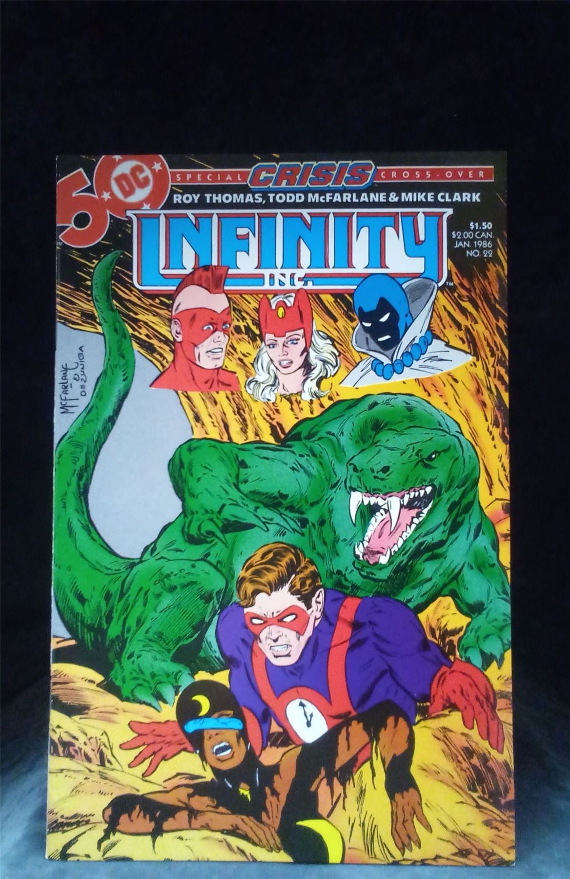 Infinity, Inc. #22 1986 DC Comics Comic Book